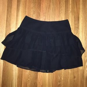 BCBGeneration black ruffle skirt